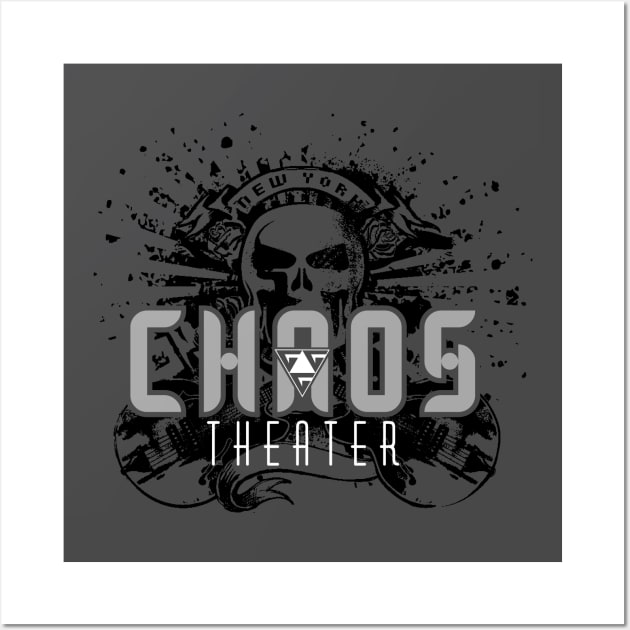 Chaos Theater Wall Art by MindsparkCreative